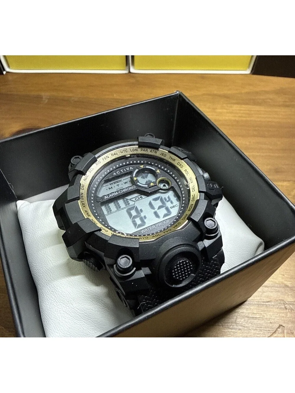 Activa X Invicta Men's DigitalWatch - 52mm, Black (ACW430-006)